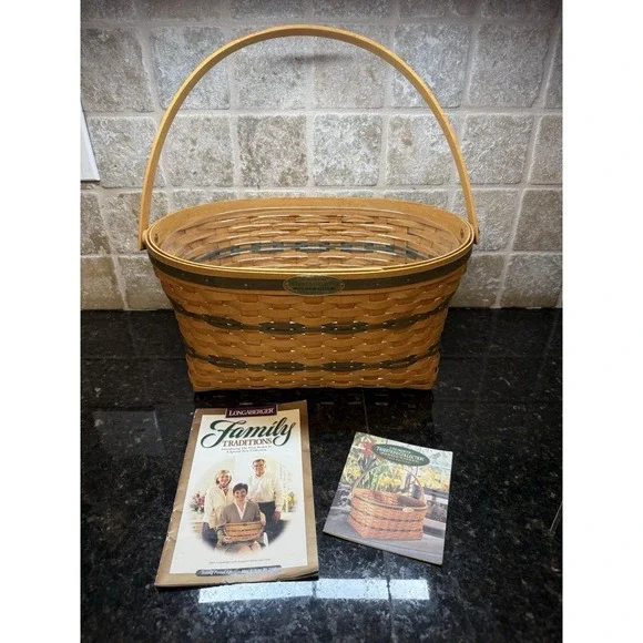 Longaberger‎ 1995 Traditions Collections FAMILY Basket Combo New in Box
