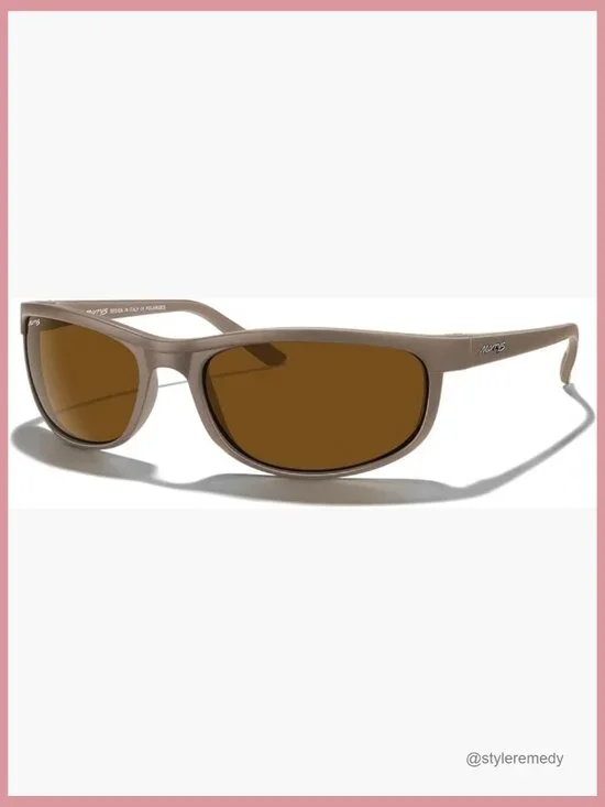 Wrap Around Polarized Sunglasses for Men Women Driving Fishing Cycling Running