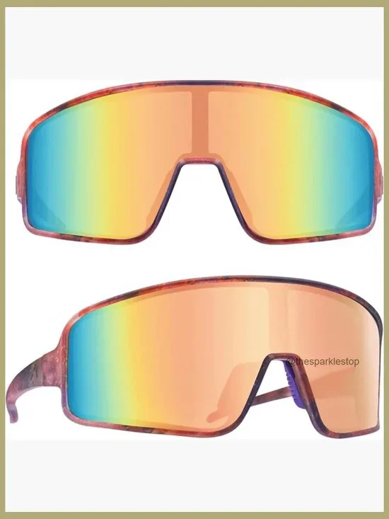 Polarized Sunglasses for Men Women, Windproof UV400 Protection Sports Running