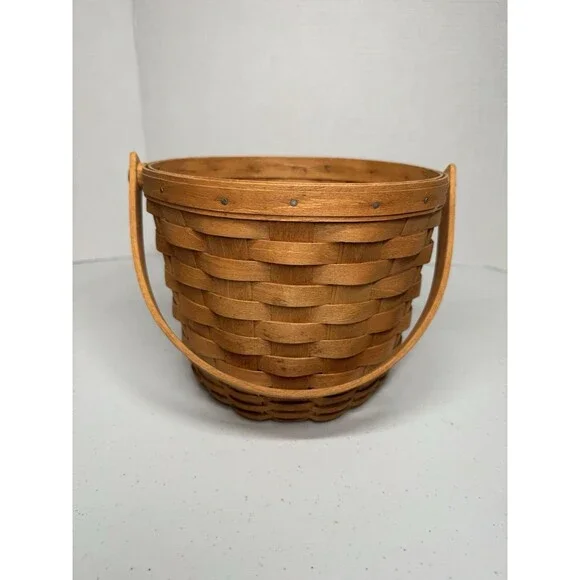 LONGABERGER HANDWOVEN 1996 ROUND 8