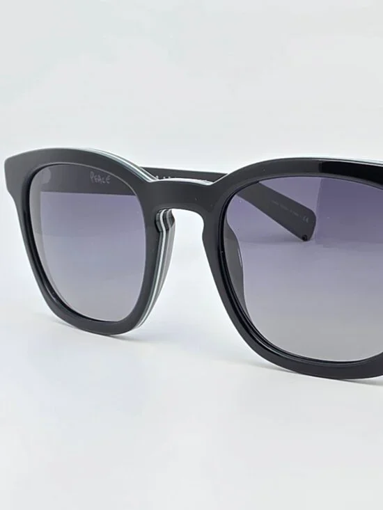 Paul Smith PM8217-S Rockley Onyx Stripe Frame Polarized Grey Lens Sunglasses