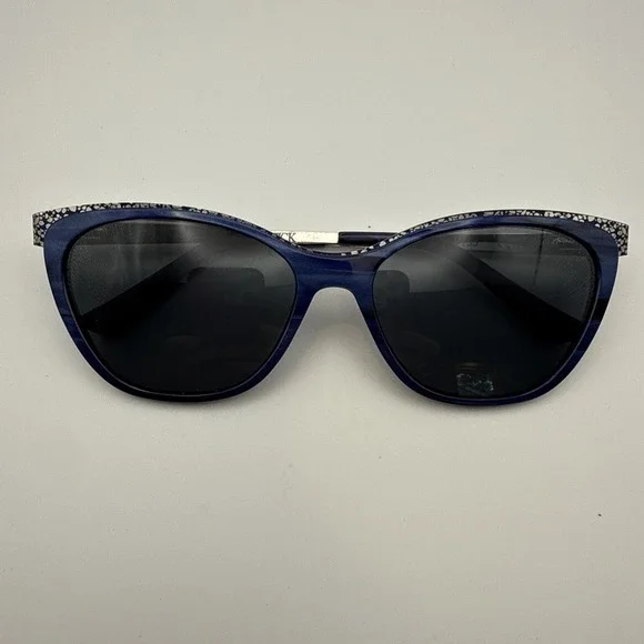 GLAMOUR EDITORS PICK-GL 2009 BLUE Cat Eye AUTHENTIC SUNGLASS Frames 54-16-135
