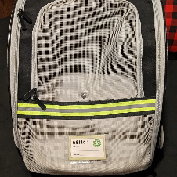 Backpack dog carrier