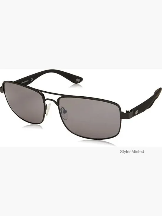 Men's Aviator Sunglasses with Metal Frame Full Coverage