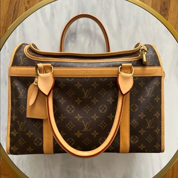 Louis Vuitton Dog Carrier Monogram Canvas 40