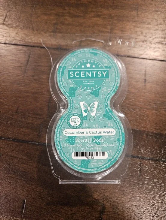 Scentsy Cucumber & Cactus Water Scentsy Pods