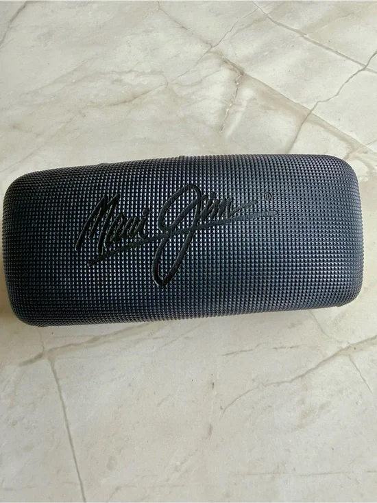 Maui Jim Black Textured Sunglasses Case