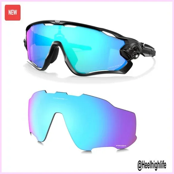 Replacement Sunglass Lenses with Microfiber Pouch for Jawbreaker