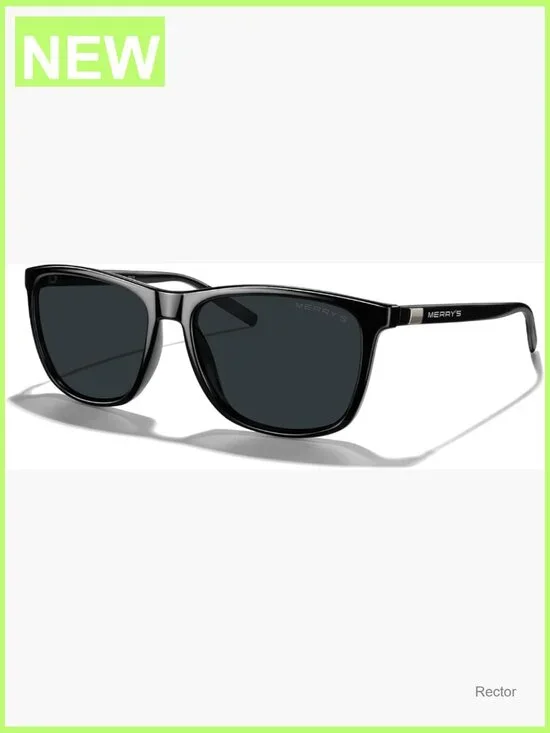 Unisex Polarized Aluminum Sunglasses Retro Square Driving Sun Glasses