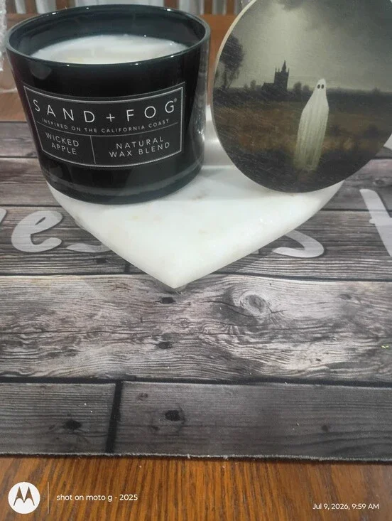 Sand + Fog Halloween 🎃 Ghost Wicked Apple Candle