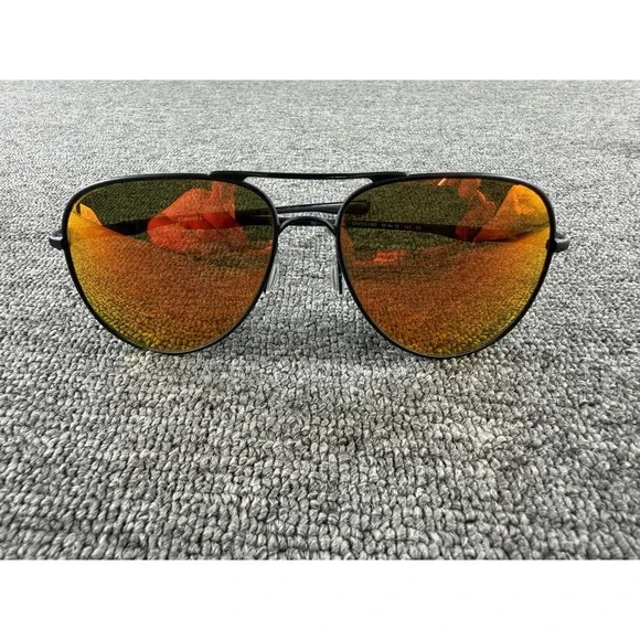 Oakley Sunglasses Mens One Size Black Elmont L Aviator Orange Mirror OO4119-1360