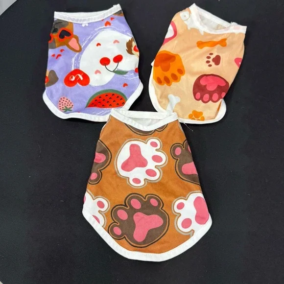 Lot‎ 3 Girl Dog Tshirts Size XS