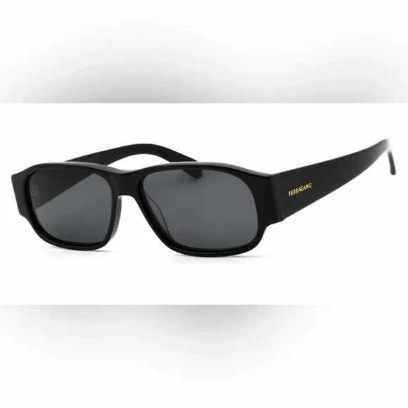Salvatore Ferragamo Black Sunglasses (NWT)