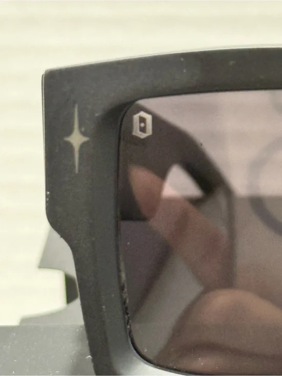 James Oro “ Icon” Matte Black Sunglasses