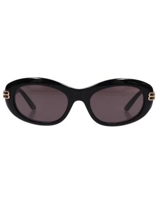 Balenciaga Casino Round BB Logo Temple Sunglasses 57 Eyewear