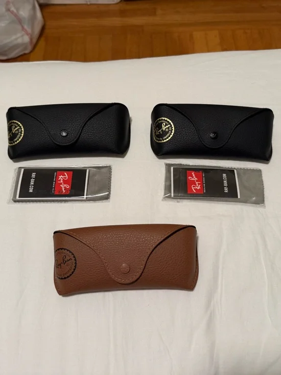 Ray-Ban Sunglasses Cases with Cloths