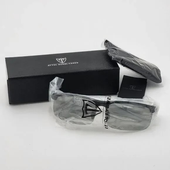 ATTCL Driving Sunglasses 8177 C1 68-13-132 with Soft Pouch,‎ Cleaning Cloth