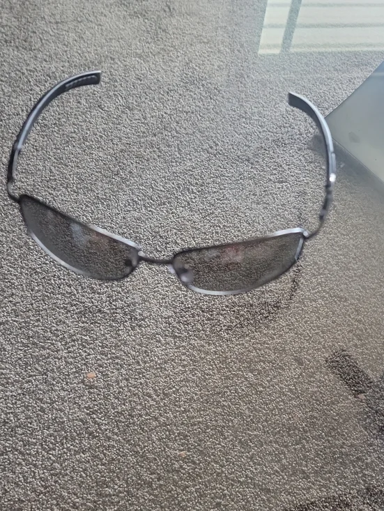Slim Metal Frame Sunglasses - Smoke Lenses