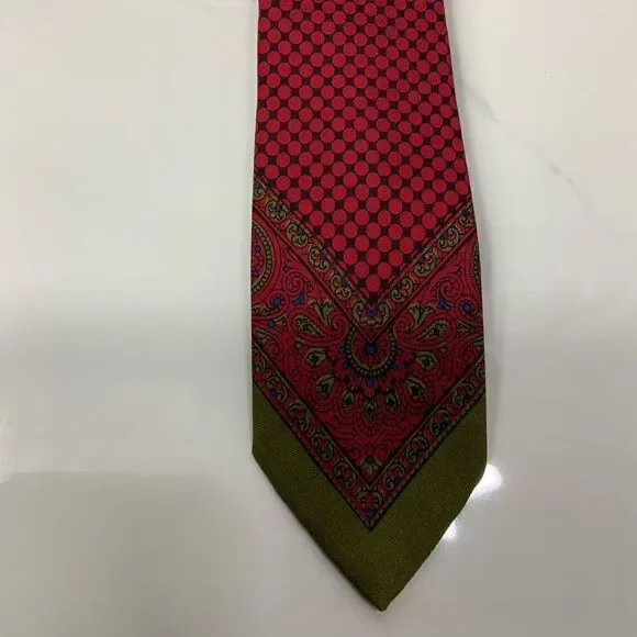 VINTAGE YVES SAINT LAURENT Silk Tie