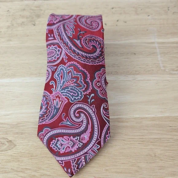 LUCHO Houston Mens Silk Designer Necktie Tie 3.5