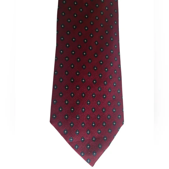 VTG RALPH LAUREN CHAPS Foulard Silk Tie | SZ 58