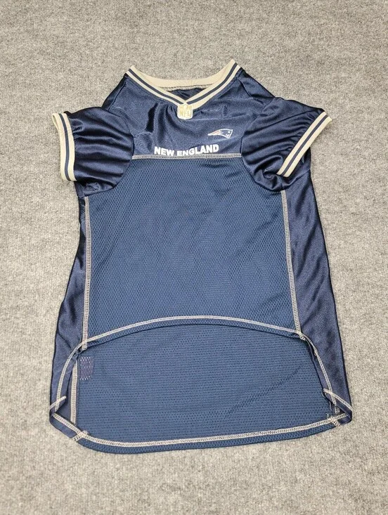 NFL New England Patriots Dog Pet Premium Jersey Mesh Size XXL