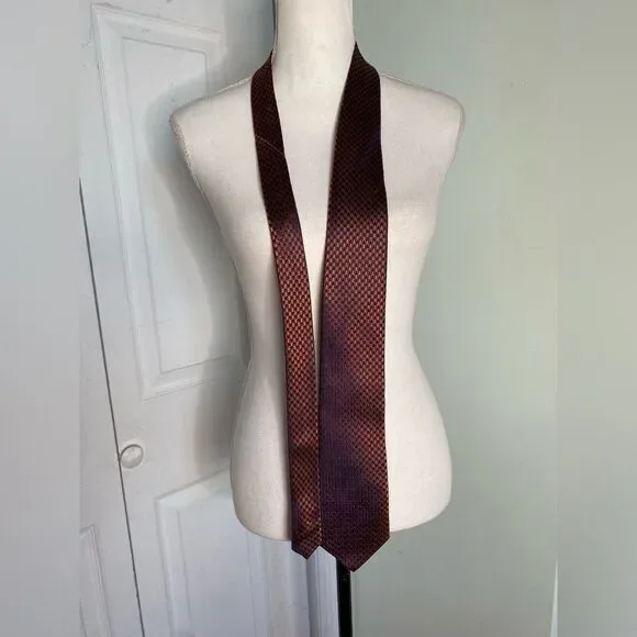 Vintage Pierre Cardin Iridescent Silk Tie