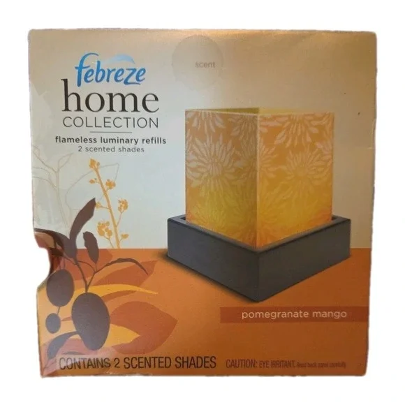 Febreze‎ Home Collection Flameless Luminary  POMEGRANATE MANGO Discontinued  (2)