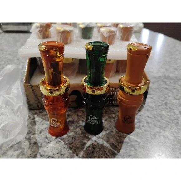 Ducks Unlimited‎ Collectible Duck Call Refillable Butane Lighters NOS Box of 18