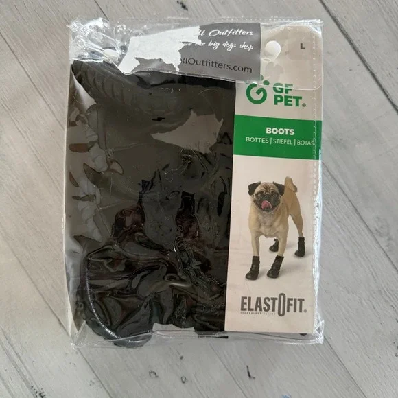 GF Pet‎ Elasto-Fit Dog Boots Neoprene Winter Paw Protection Waterproof Dog Large