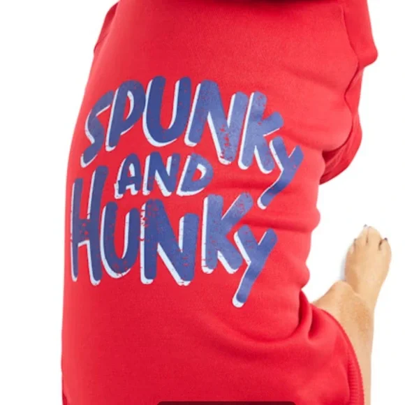New Spunky & Hunky pullover sweatshirt S