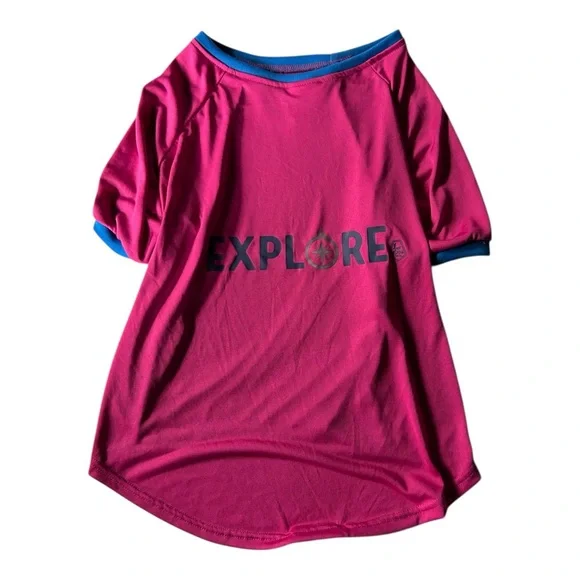 New Top Paw EXPLORE Bright & Breezy dog t-shirt XL