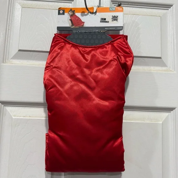 10 for $10 Red Satin Dog Cape