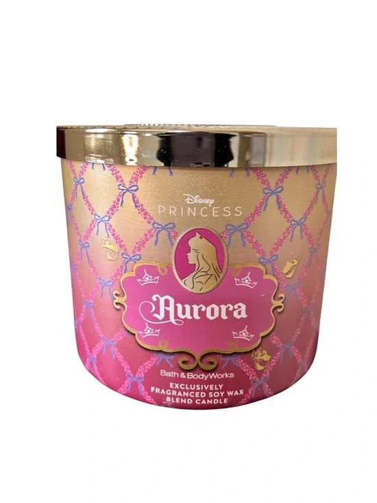 BATH & BODY WORKS PRINCESS AURORA 3 WICK CANDLE