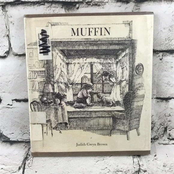 Muffin Judith Gwyn Brown Hardcover Dustjacket 1973 Puppy Dog‎