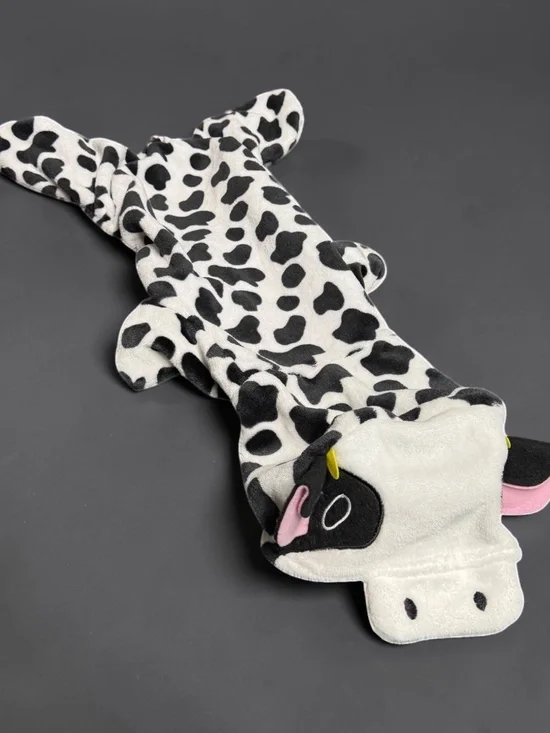 NWOT Plush Cow Dog Costume Size 2XL Halloween Pet Outfit