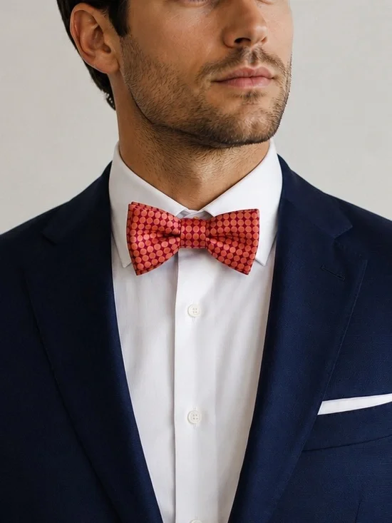 Ted Baker adjustable Bow Tie in Geometric Print