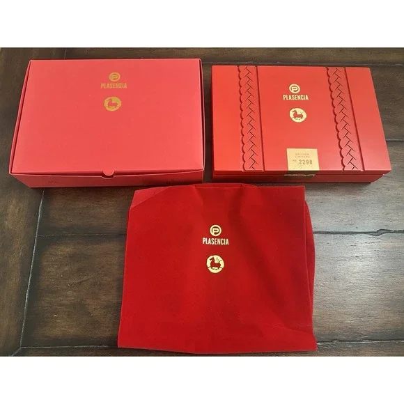 Plasencia Year Of The Horse Empty Wooden Cigar Box