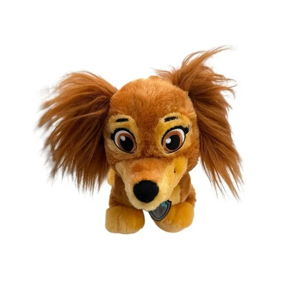 Build A Bear LIBERTY Paw Patrol Dachshund Pup Dog Plush With Collar 11