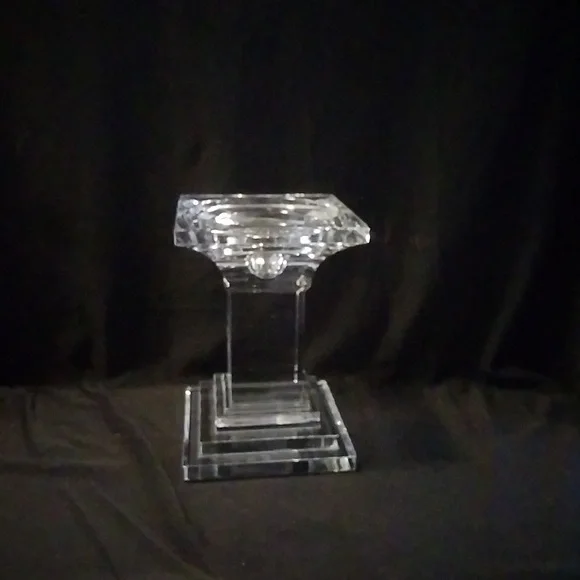 ILLUMINATIONS CANDLE Holder Crystal for Pillar or Taper!