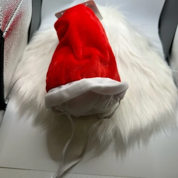 🩷5/$10 PET Red and White Santa Hat