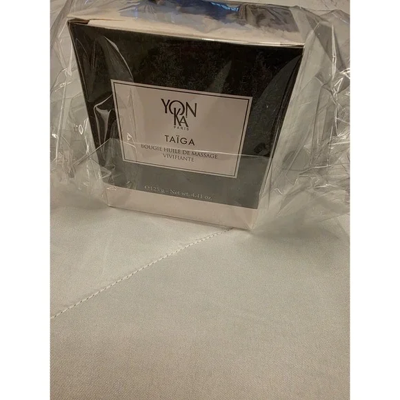 Yon-Ka Paris Taiga Invigorating Massage Oil Candle 125g 4.41oz Made in France