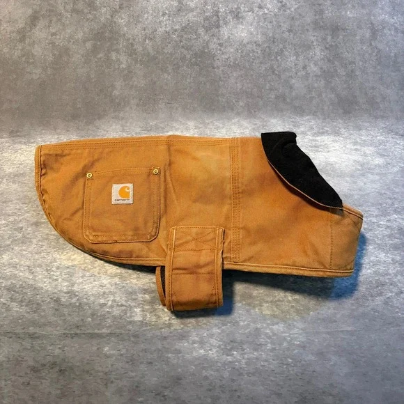 Carhartt Dog Chore Coat Carhartt Brown Canvas Quilted Lining Medium