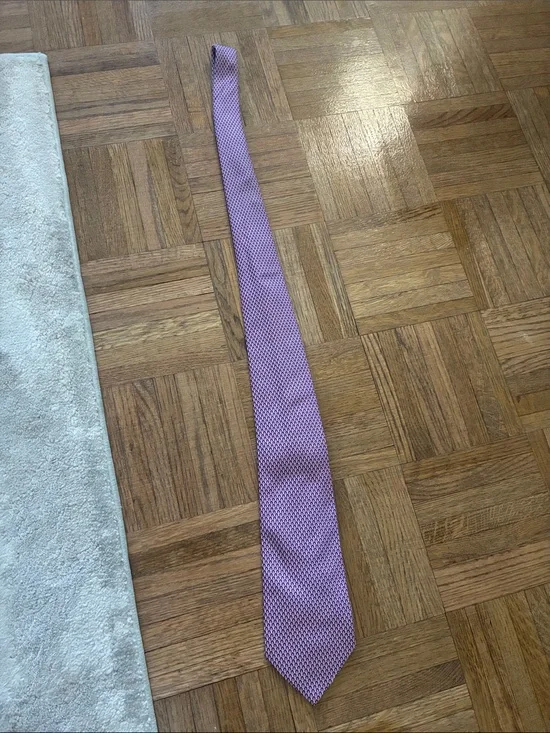 Boss Purple and Pink Patterned Men's Tie