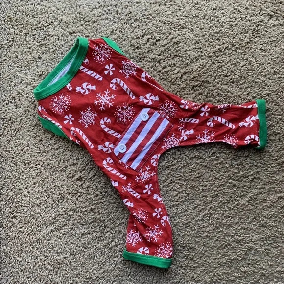 Small dog Christmas pajamas