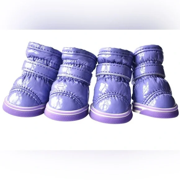 Puppia Light  Purple Boots XS