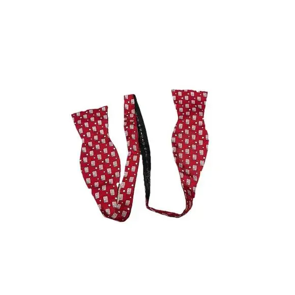 Vineyard Vines Silk‎ Bow Tie Red White Blue Flag USA 2.5