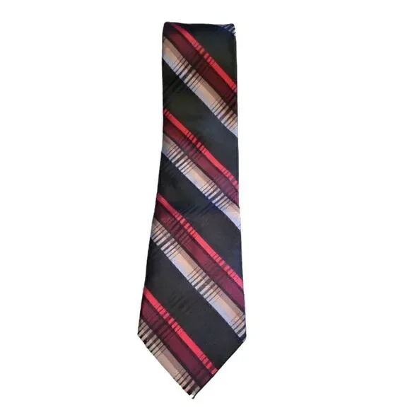 EC CK CALVIN KLEIN 100% SILK TIE OSFM