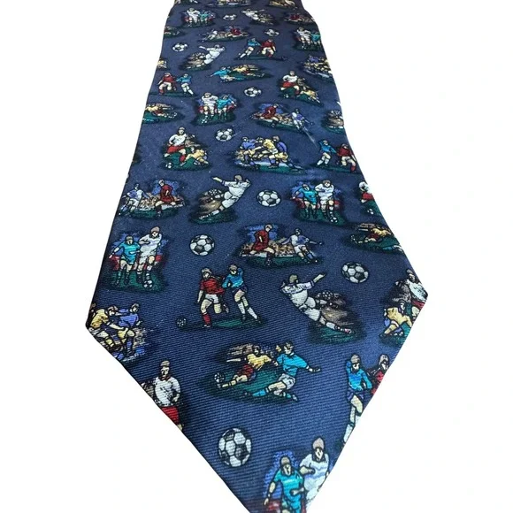Museum Artifacts‎ All Silk Soccer Novelty Tie New With Tag