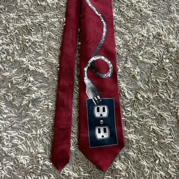 Vintage Neck tie Tool‎ Time Tim Allen sitcom Home Improvement Electrician